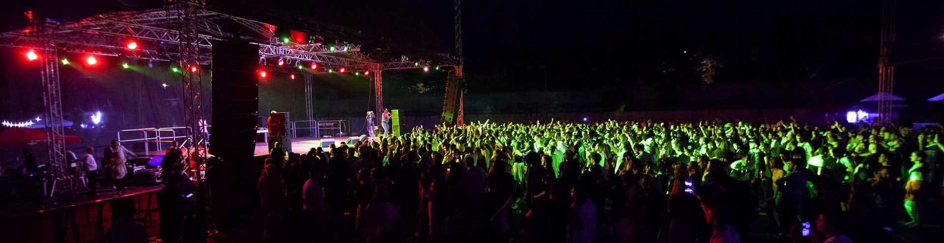 Festival crowd at a Sound City show