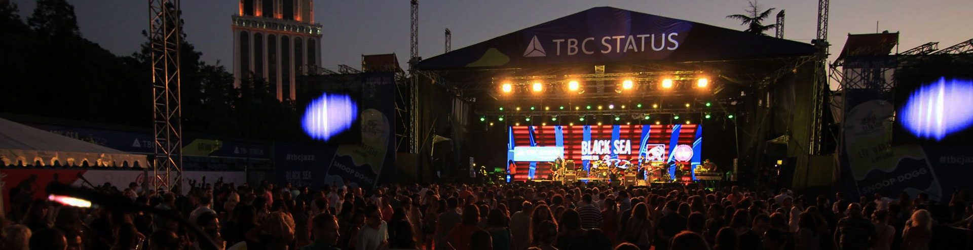The main stage at Black Sea Jazz