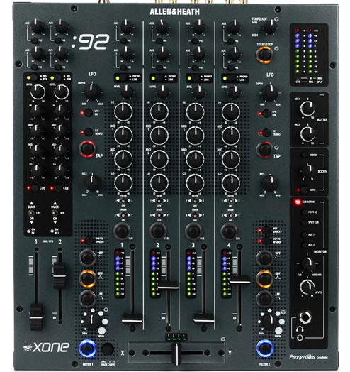 Allen&Heath XONE-92  Professional4ch DJ Mixer 