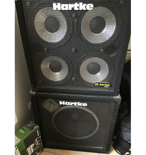 Hartke VX115+VX410    Bass Acoustic Cabinet